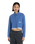 The Dickies Womens Shalimar Cropped Shirt in Dutch Blue