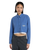 The Dickies Womens Shalimar Cropped Shirt in Dutch Blue