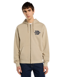 The Dickies Mens Minden Zip Hoodie in Desert Sand