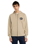 The Dickies Mens Minden Zip Hoodie in Desert Sand