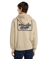 The Dickies Mens Minden Zip Hoodie in Desert Sand
