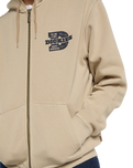 The Dickies Mens Minden Zip Hoodie in Desert Sand