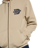 The Dickies Mens Minden Zip Hoodie in Desert Sand