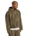 The Dickies Mens Miami Canvas Hooded Jacket in Camo