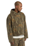 The Dickies Mens Miami Canvas Hooded Jacket in Camo