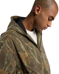 The Dickies Mens Miami Canvas Hooded Jacket in Camo