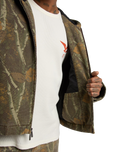 The Dickies Mens Miami Canvas Hooded Jacket in Camo