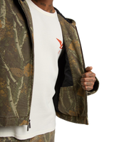 The Dickies Mens Miami Canvas Hooded Jacket in Camo