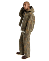 The Dickies Mens Miami Canvas Hooded Jacket in Camo