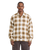 The Dickies Mens Gulfport Flannel Shirt in Chocolate Brown