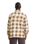 The Dickies Mens Gulfport Flannel Shirt in Chocolate Brown