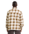 The Dickies Mens Gulfport Flannel Shirt in Chocolate Brown