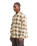 The Dickies Mens Gulfport Flannel Shirt in Chocolate Brown