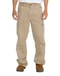 The Dickies Mens 247 Loose Straight Cargo Trousers in Desert Sand