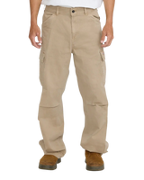 The Dickies Mens 247 Loose Straight Cargo Trousers in Desert Sand