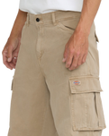 The Dickies Mens 247 Loose Straight Cargo Trousers in Desert Sand