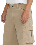 The Dickies Mens 247 Loose Straight Cargo Trousers in Desert Sand