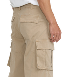 The Dickies Mens 247 Loose Straight Cargo Trousers in Desert Sand