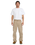 The Dickies Mens 247 Loose Straight Cargo Trousers in Desert Sand