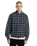 The Dickies Mens Dad Flannel Shirt in Black