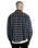 The Dickies Mens Dad Flannel Shirt in Black