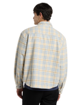 The Dickies Mens Dad Flannel Shirt in Wood Ash