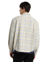The Dickies Mens Dad Flannel Shirt in Wood Ash