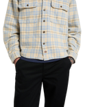 The Dickies Mens Dad Flannel Shirt in Wood Ash