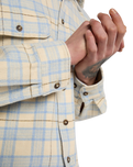 The Dickies Mens Dad Flannel Shirt in Wood Ash