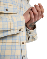 The Dickies Mens Dad Flannel Shirt in Wood Ash