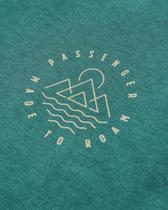 The Passenger Mens Escapism T-Shirt in Deep Ocean