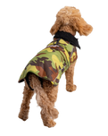 Dog Dryrobe in Green Camo & Black