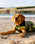Dog Dryrobe in Green Camo & Black