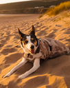 Dog Dryrobe in Sand Camo