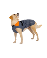 Dog Dryrobe in Dark Grey & Orange