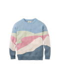 The Passenger Womens Scenic Knitted Jumper in Scenic Stormy Blue