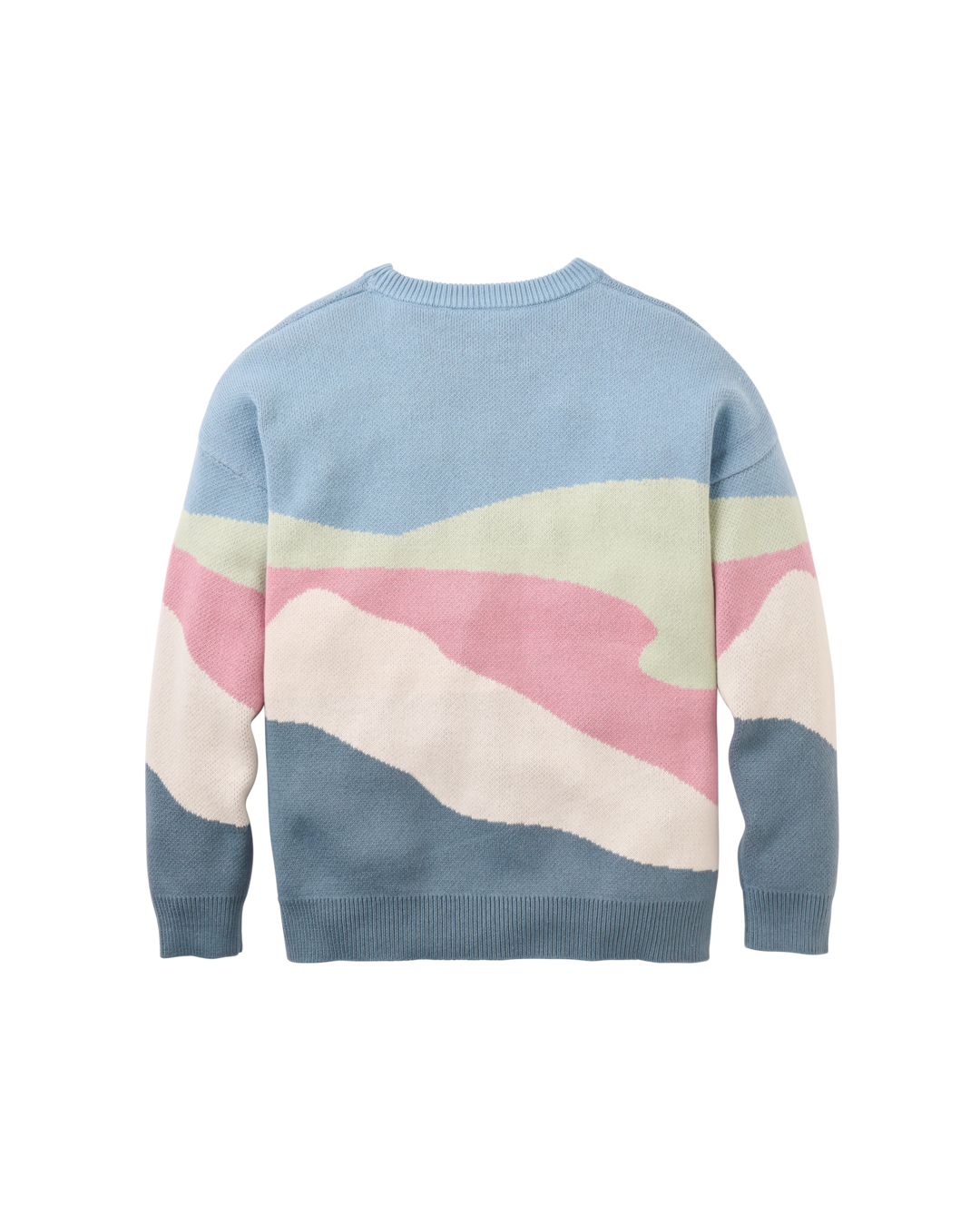 The Passenger Womens Scenic Knitted Jumper in Scenic Stormy Blue