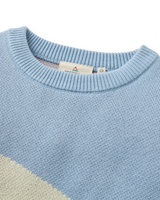 The Passenger Womens Scenic Knitted Jumper in Scenic Stormy Blue