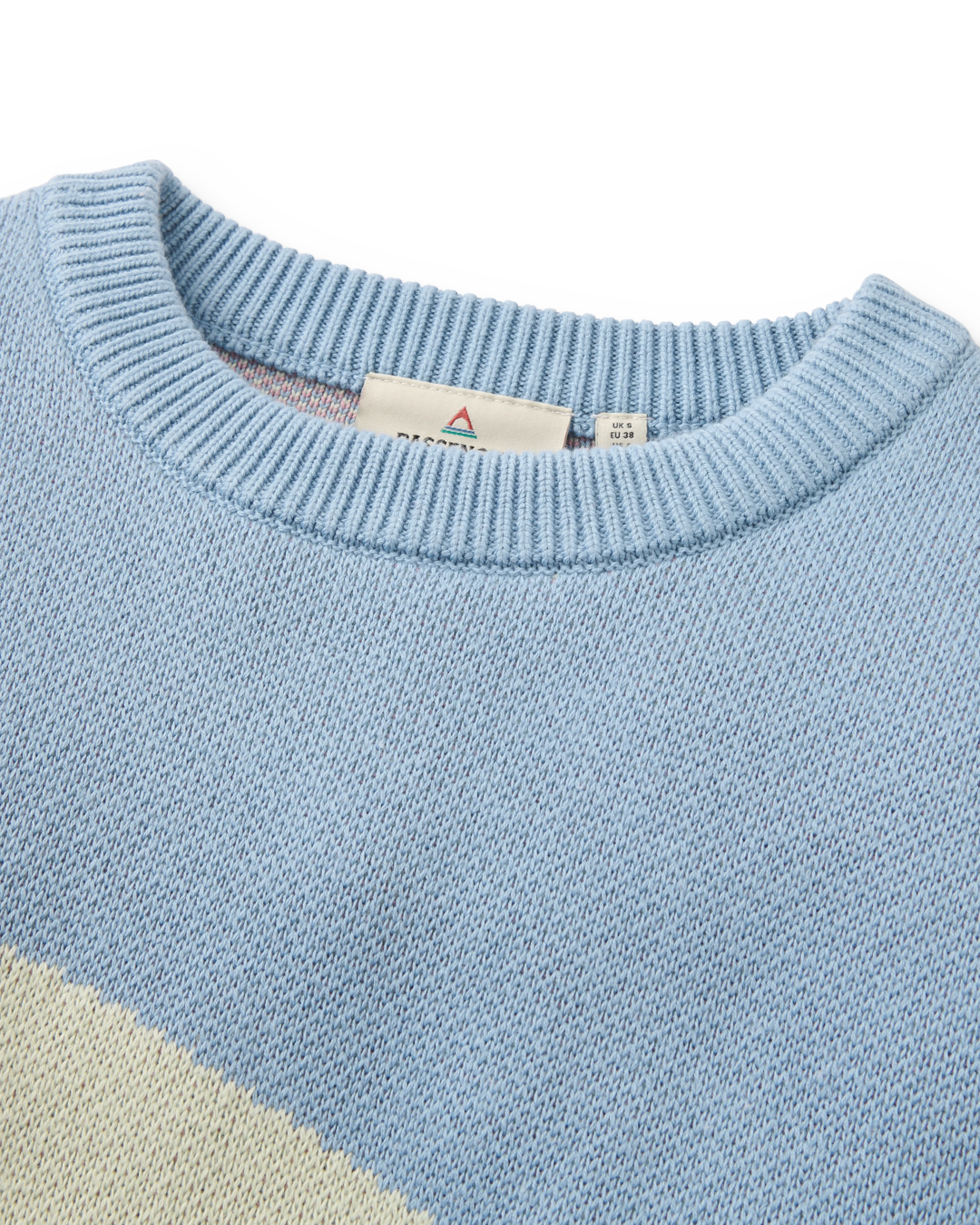 The Passenger Womens Scenic Knitted Jumper in Scenic Stormy Blue
