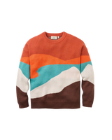 The Passenger Womens Scenic Knitted Jumper in Scenic Chestnut