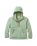Clover Sherpa Hooded Fleece Jacket in Pistachio