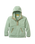 Clover Sherpa Hooded Fleece Jacket in Pistachio