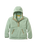 Clover Sherpa Hooded Fleece Jacket in Pistachio