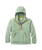 Clover Sherpa Hooded Fleece Jacket in Pistachio