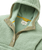 Clover Sherpa Hooded Fleece Jacket in Pistachio