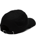 The Volcom Womens Circle Stone Dad Cap in Black