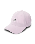 The Volcom Womens Circle Stone Cord Dad Cap in Dusty Lavender