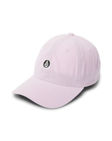 The Volcom Womens Circle Stone Cord Dad Cap in Dusty Lavender