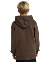 The Billabong Boys Boys Arch Hoodie in Dark Cedar