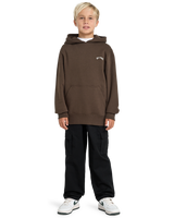 The Billabong Boys Boys Arch Hoodie in Dark Cedar